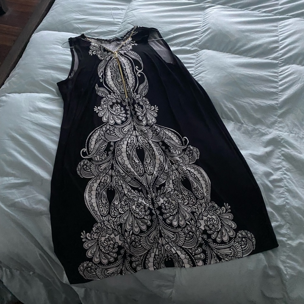 New black and white dress no tags